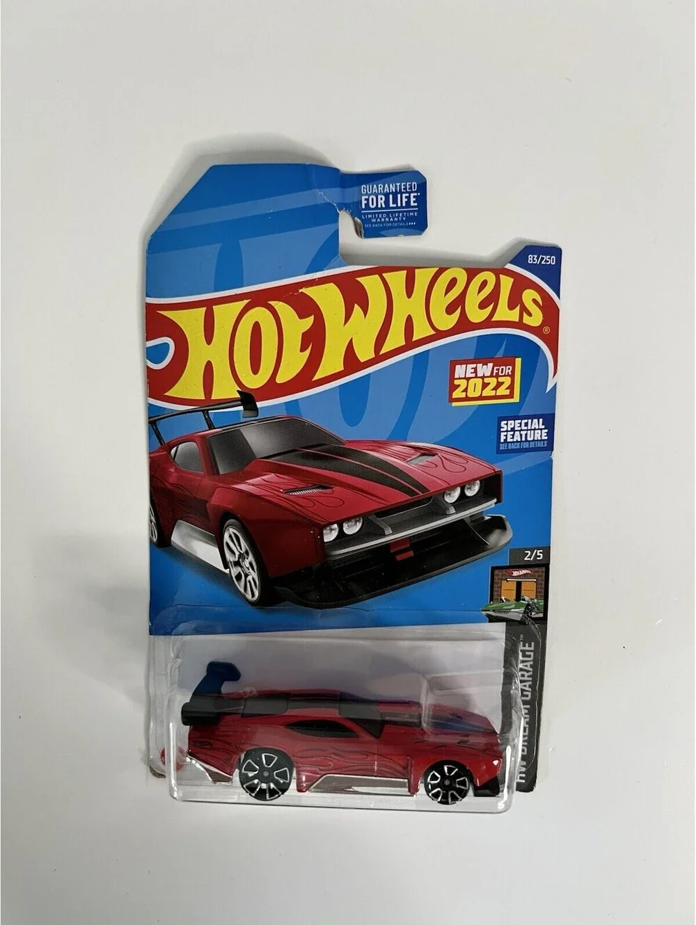 Hot Wheels 2022 Count Muscula Dream Garage 2/5- 83/250 Red